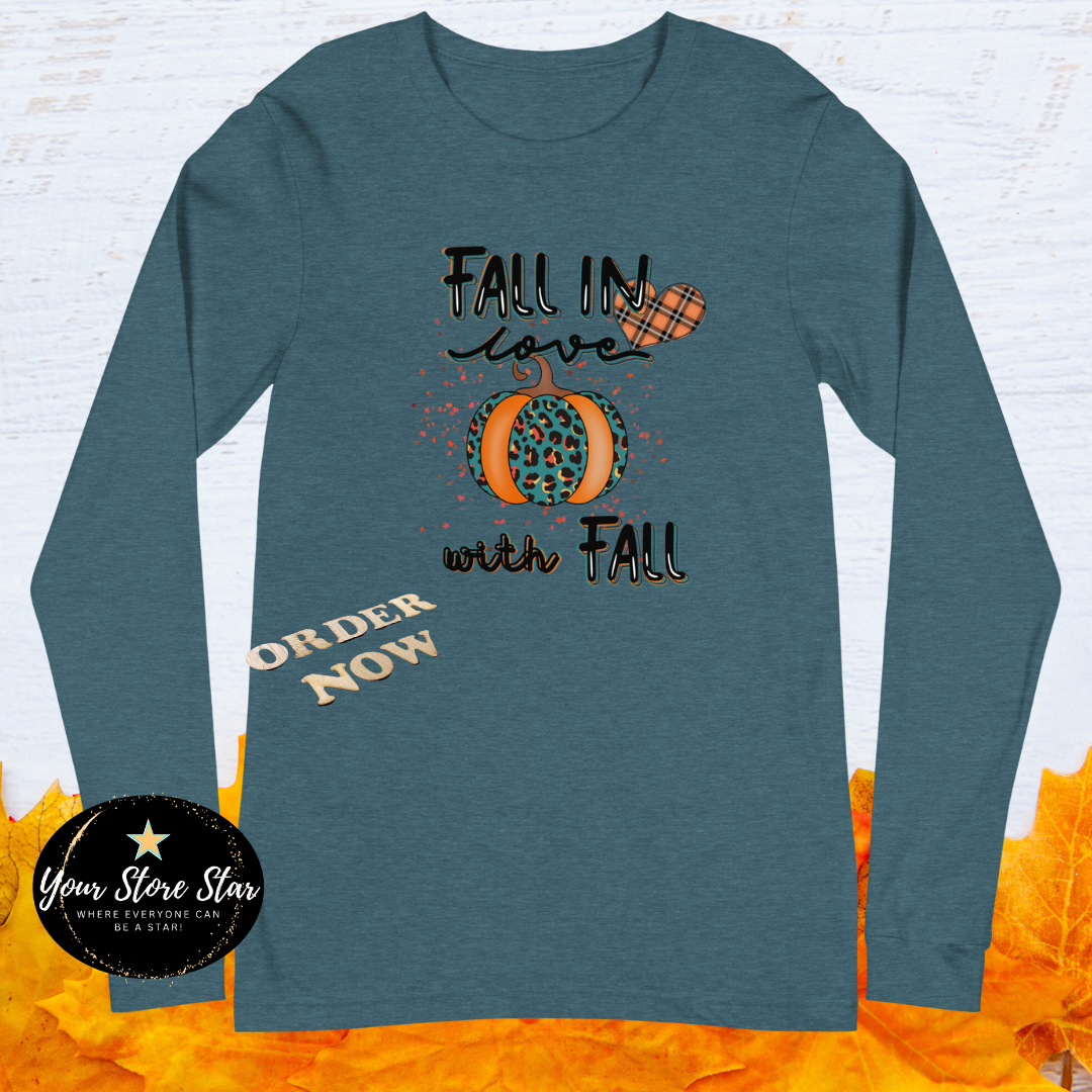 Fall in Love with Fall: The Ultimate Long Sleeve Tee for the Season