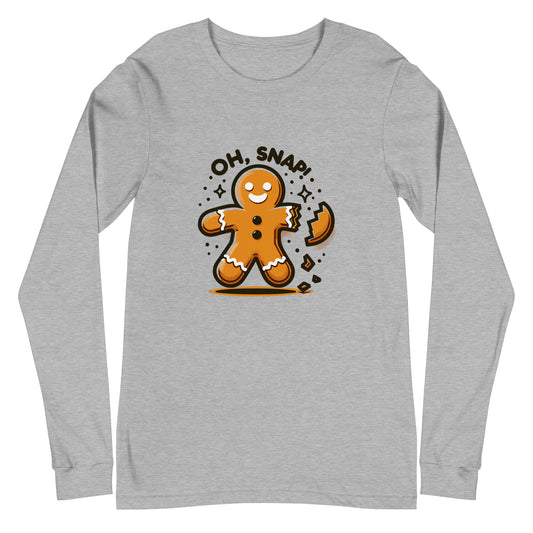 Oh, Snap Unisex Holiday Long Sleeve Tee