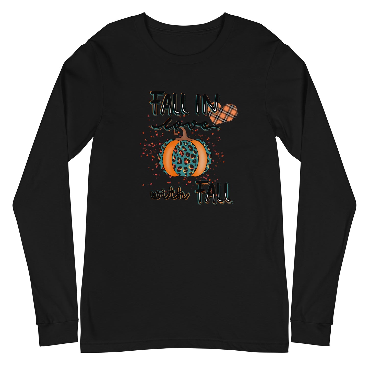 Fall in Love with Fall Long Sleeve Tee Shirt