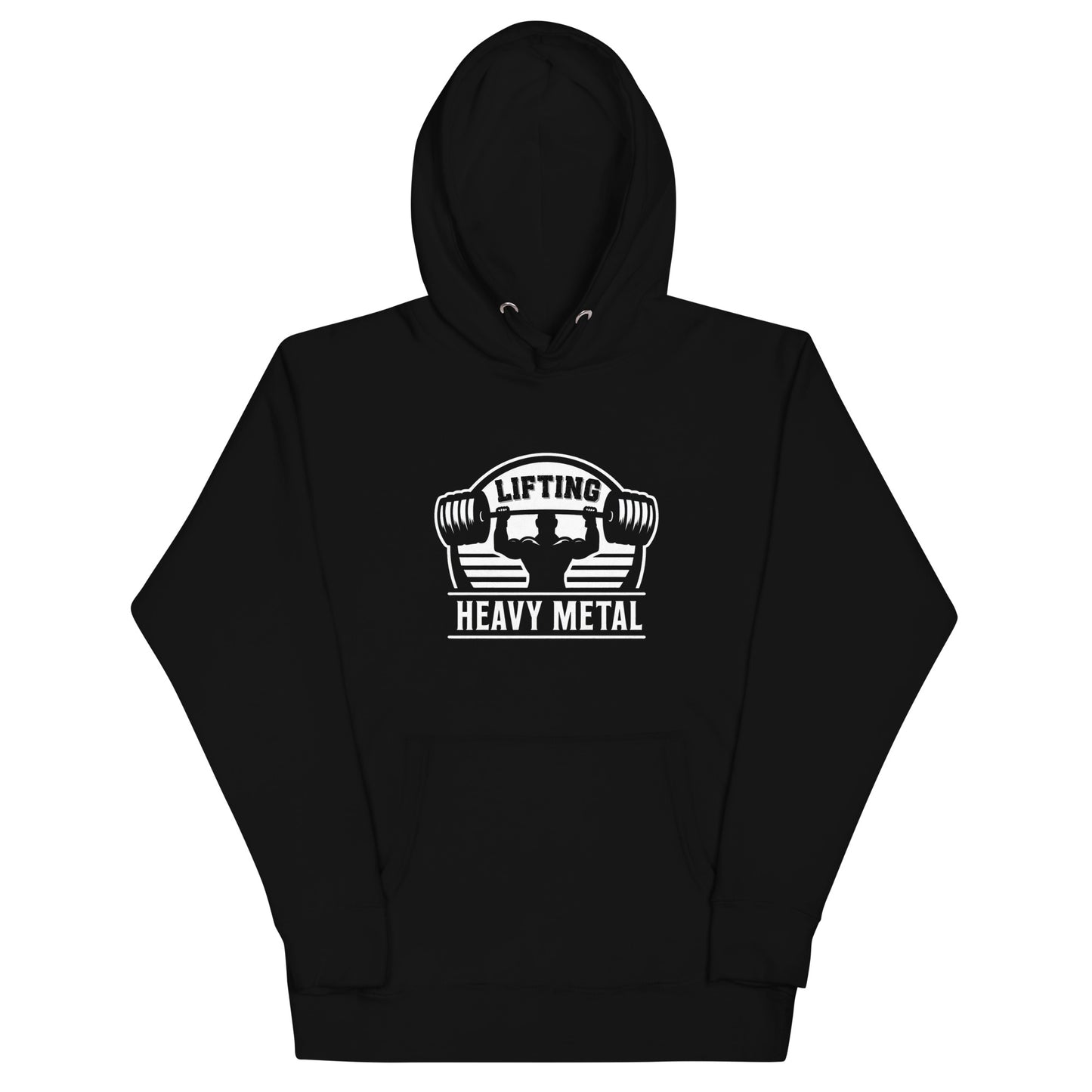 Lifting Heavy Metal Hoodie Sweatshirt