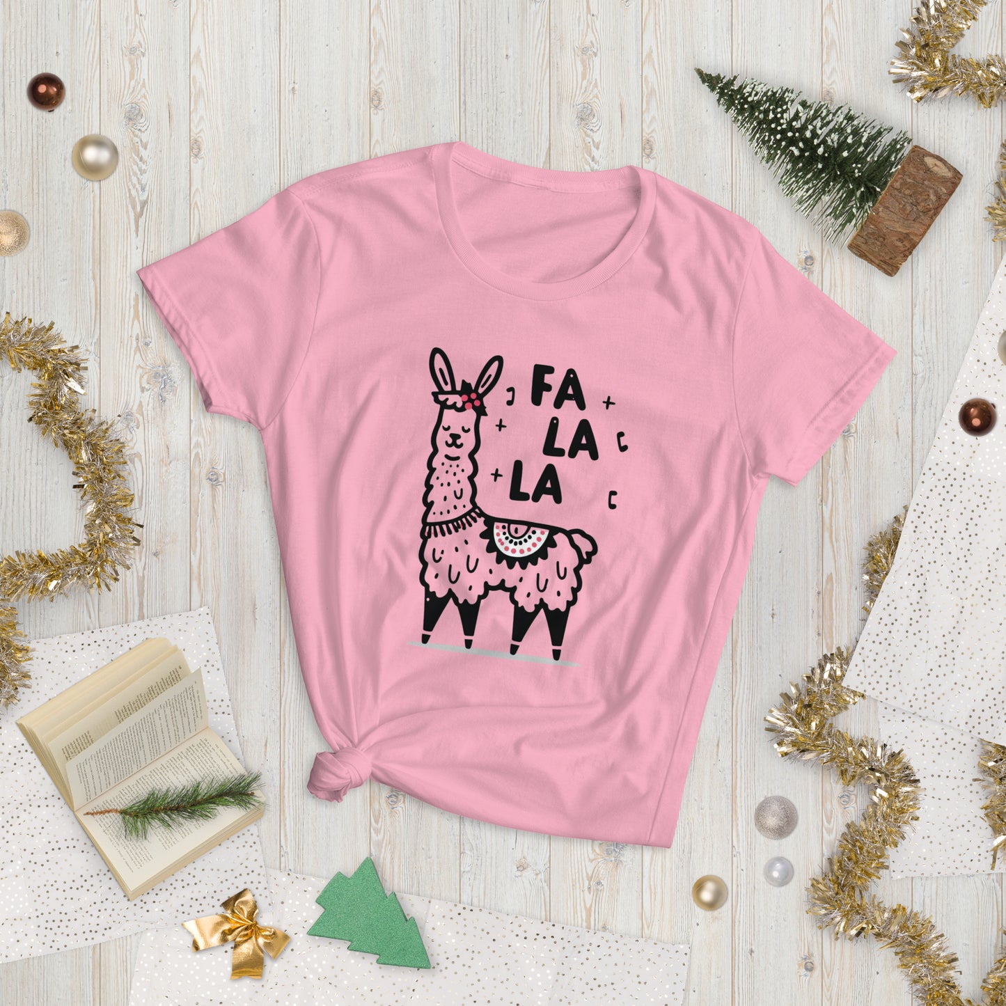 Fa La La Llama Women's Tee Shirt