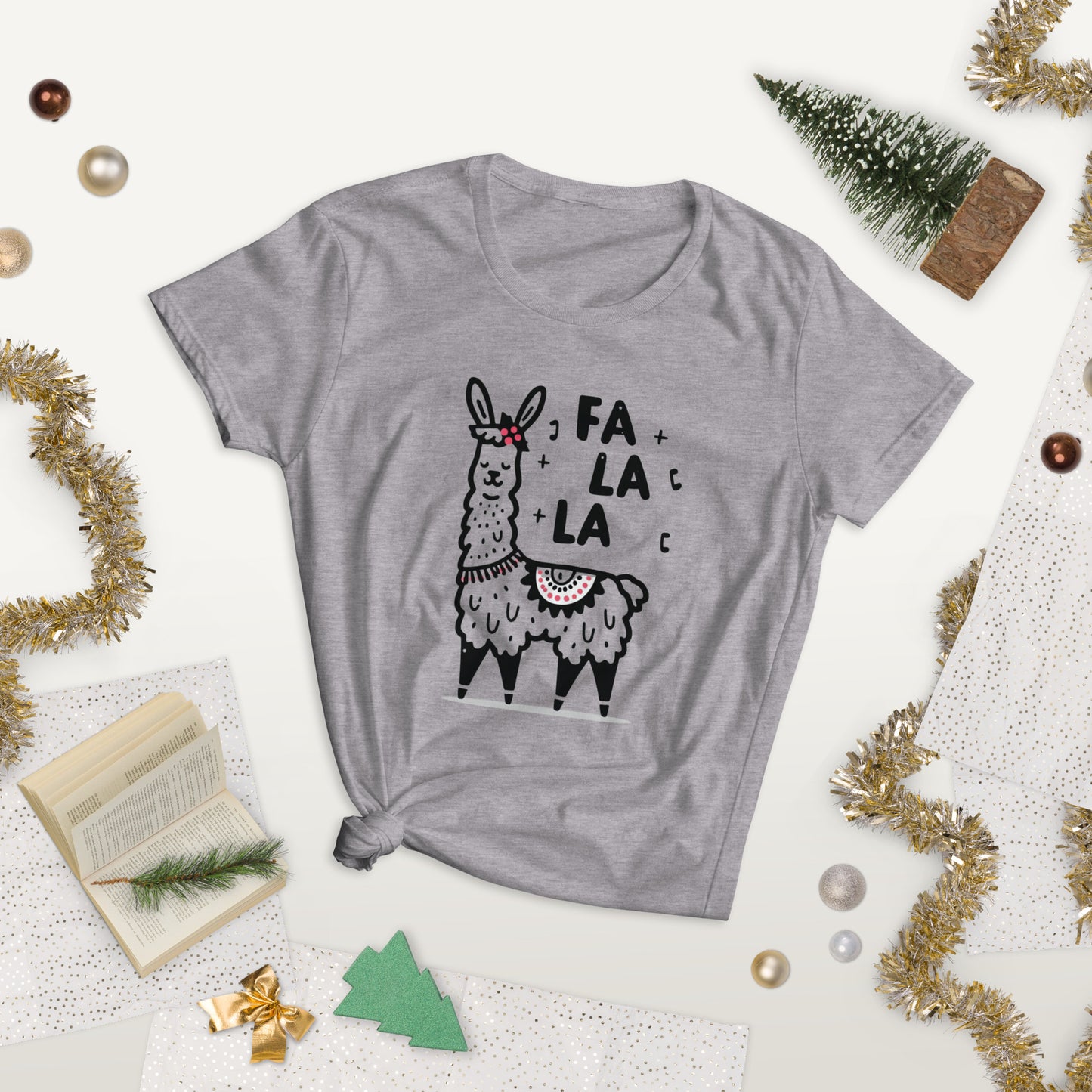 Fa La La Llama Women's Tee Shirt