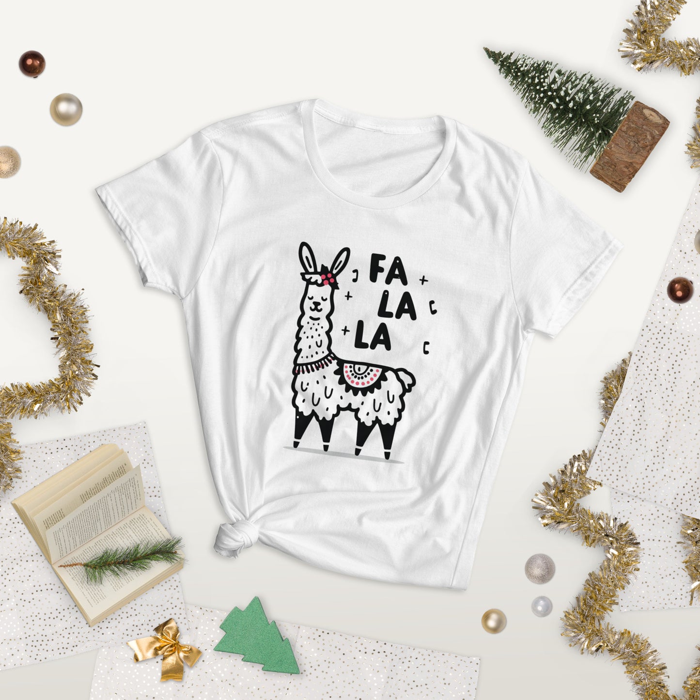 Fa La La Llama Women's Tee Shirt