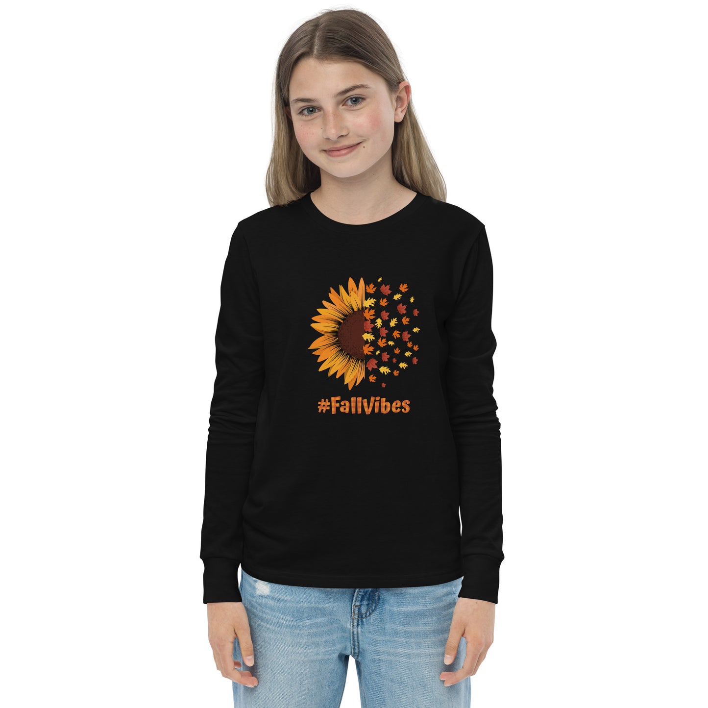 #FallVibes - Youth long sleeve tee