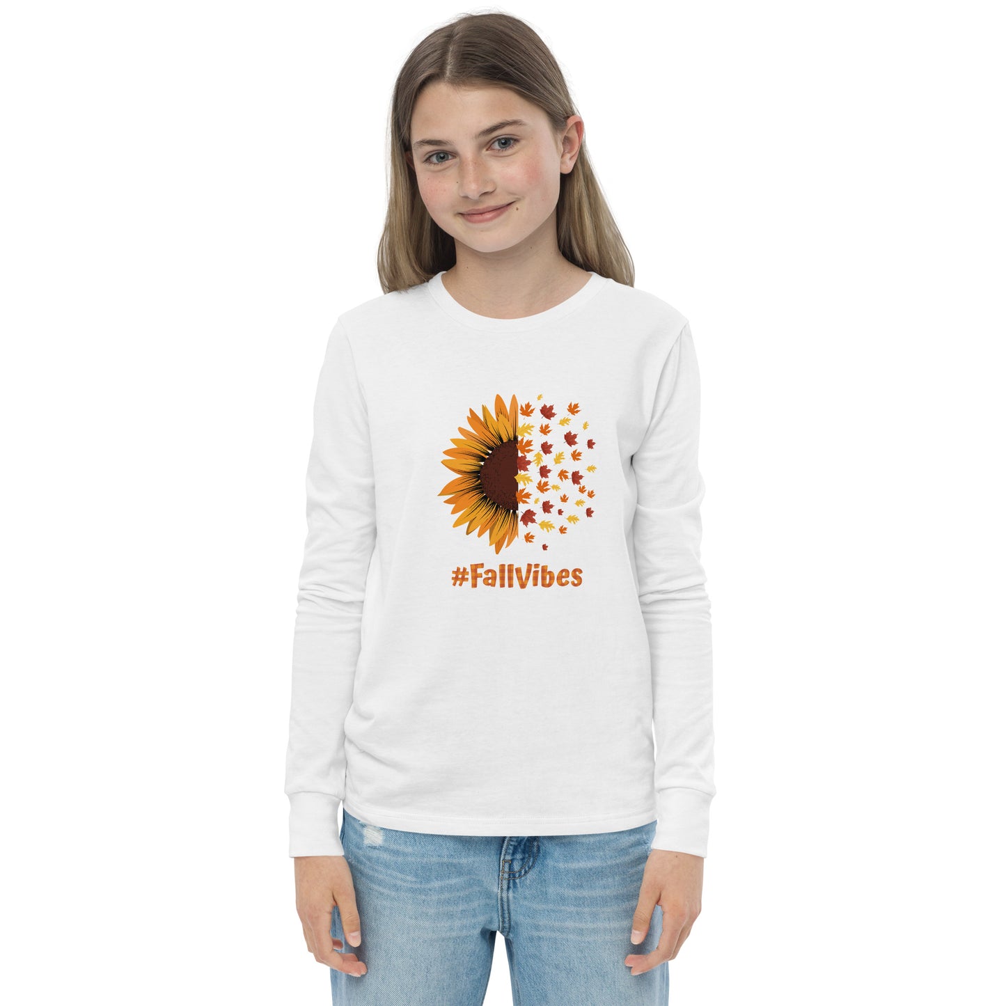 #FallVibes - Youth long sleeve tee