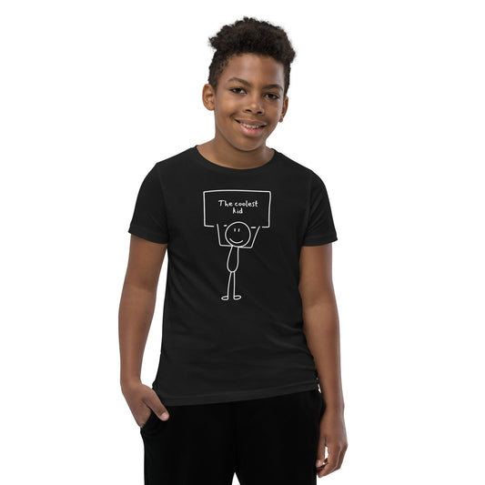 The coolest kid - Youth Short Sleeve Tee Shirt