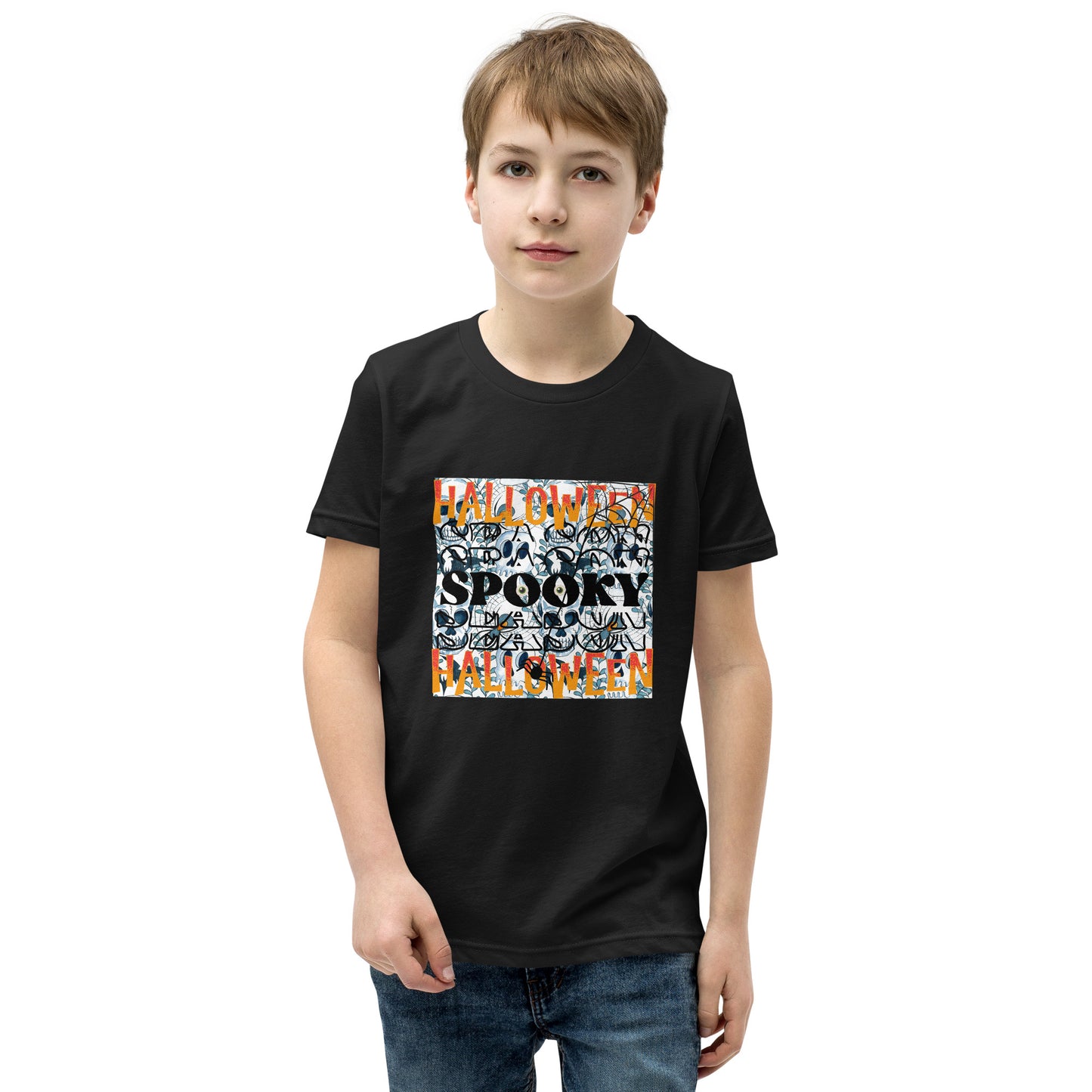 Spooky Halloween Youth Tee Shirt