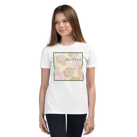 Hello Fall - Youth Tee Shirt