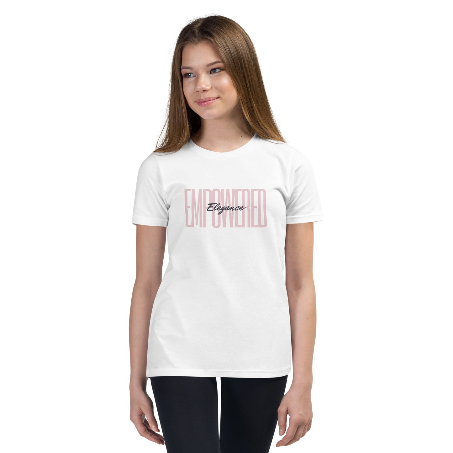 Camiseta juvenil Empowered Elegance