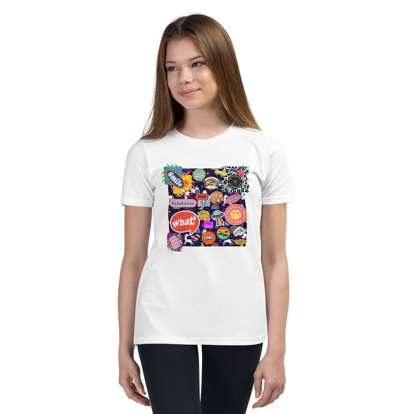 Patches to make you Smile Youth Tee Shirt