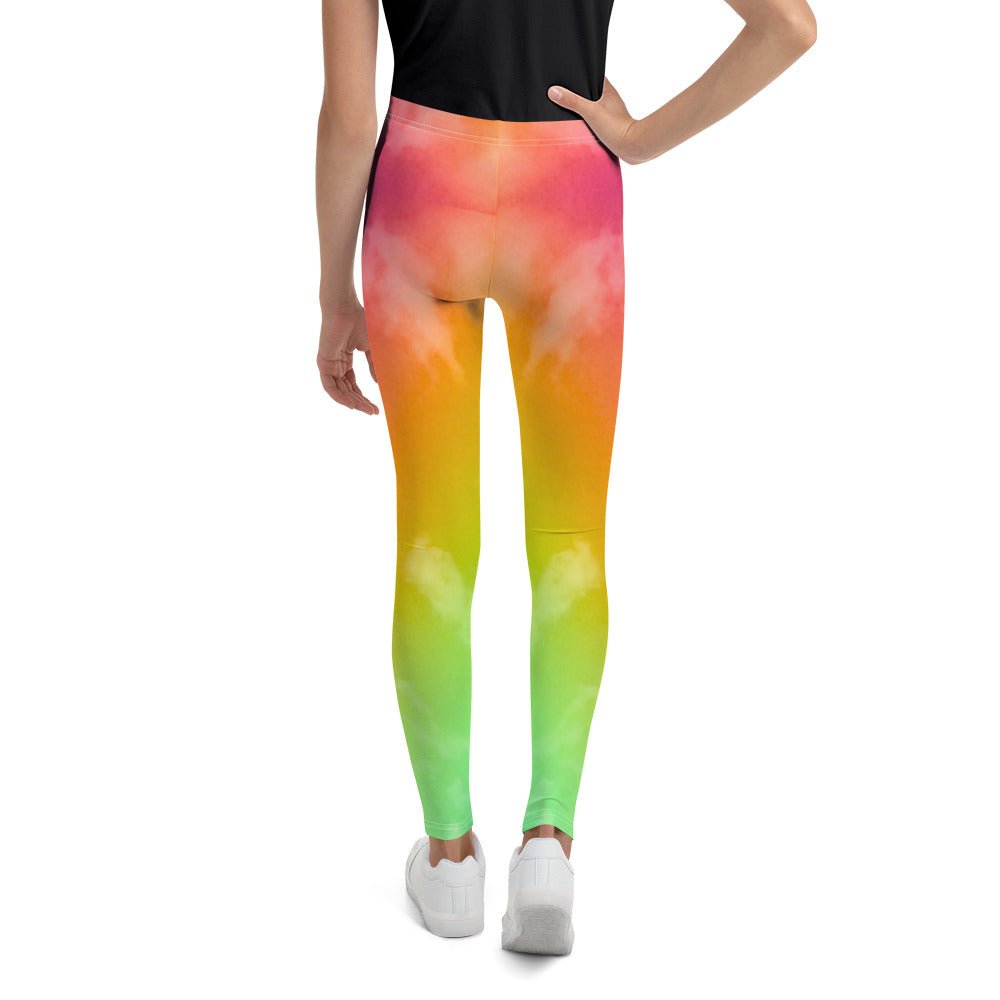 Rainbow Cloud Youth Leggings