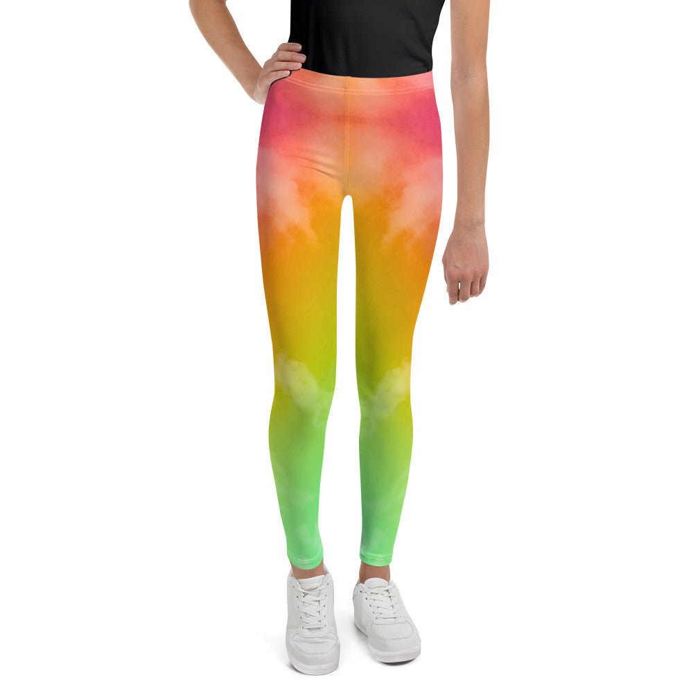 Rainbow Cloud Youth Leggings