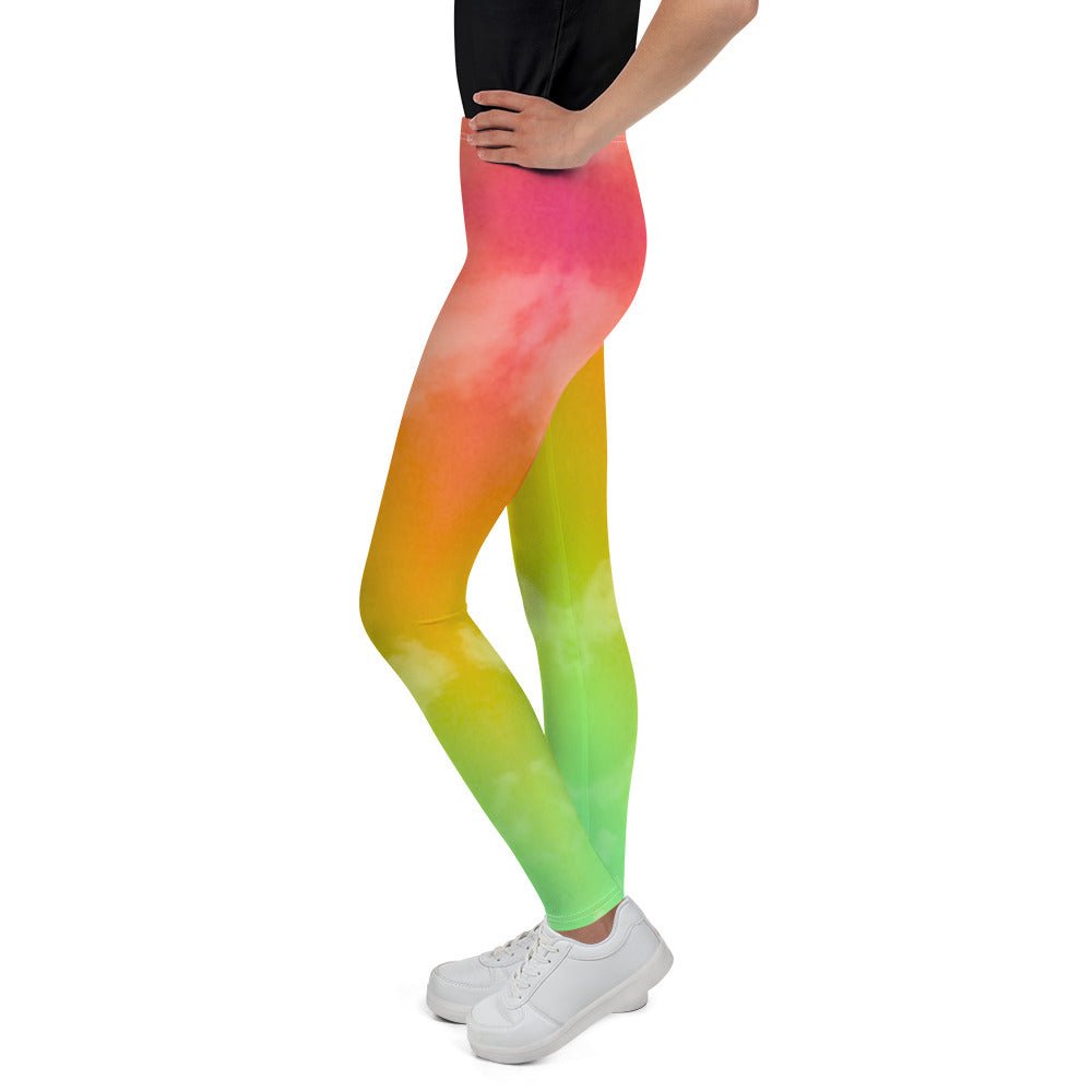 Rainbow Cloud Youth Leggings