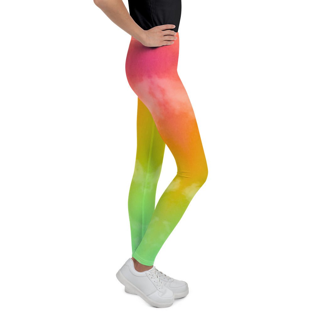 Rainbow Cloud Youth Leggings