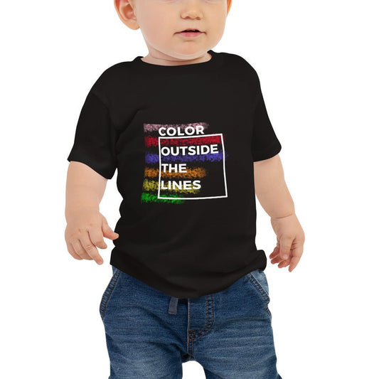 Color Outside The Lines - Baby Jersey Short Sleeve Tee Shirt