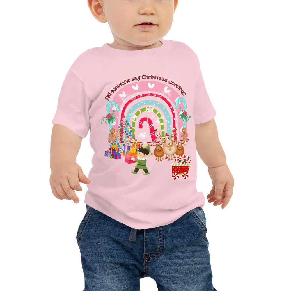 Did someone say Christmas is coming? Baby Short Sleeve Tee